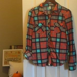 Vanity Lace-Back Flannel